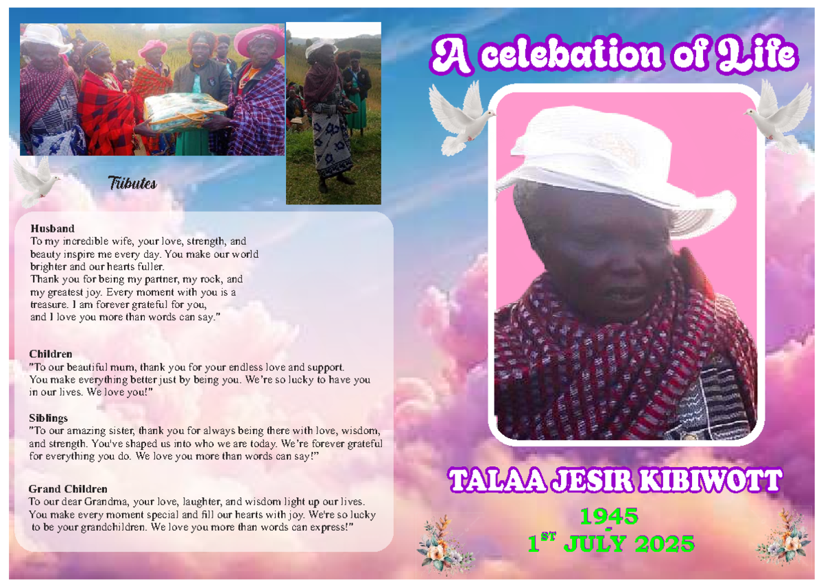 A Celebration of Life Tributes - FUN Sample Assessment - Studeersnel