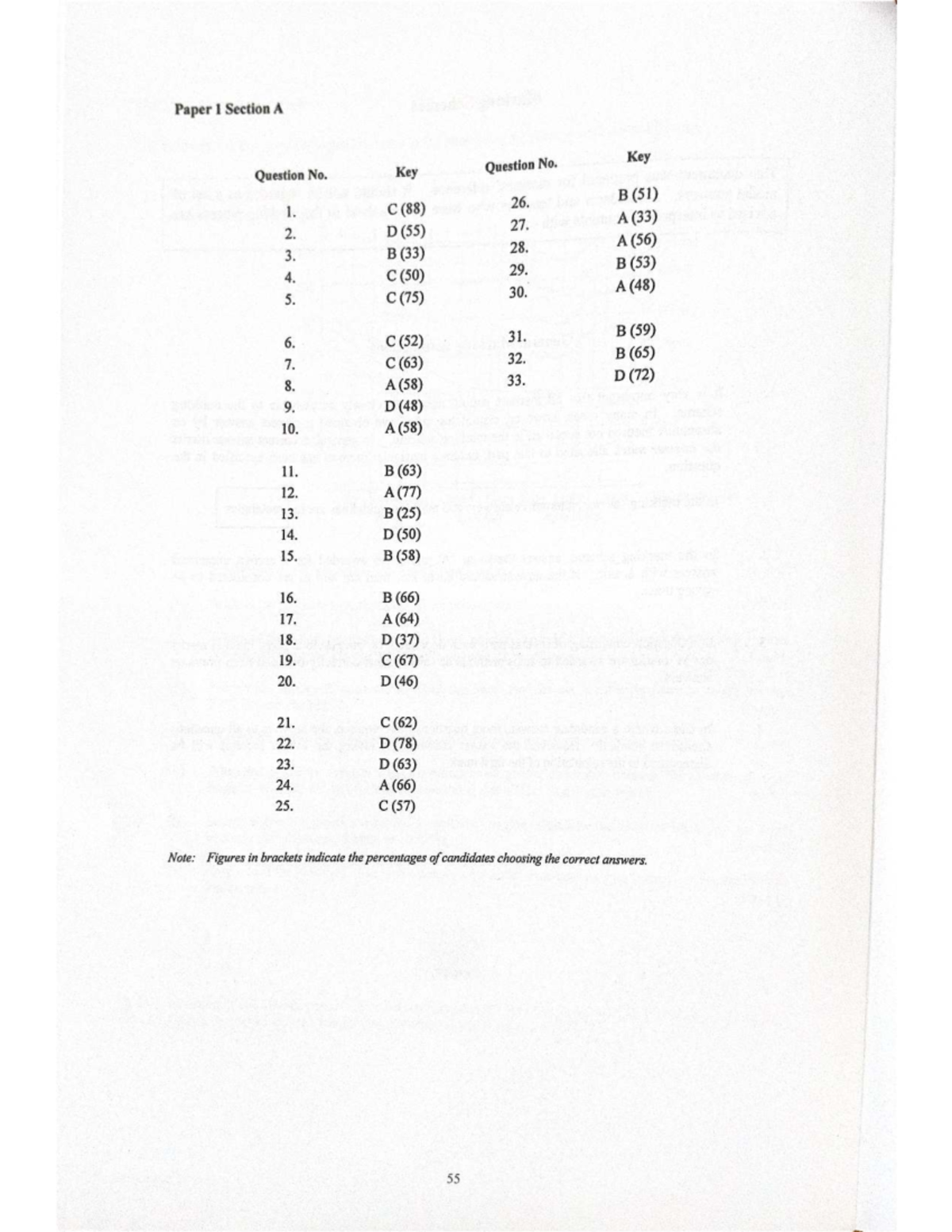 2025 DSE Physics P1 Answer Key & Solutions - Studocu