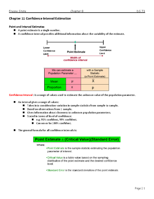 Understanding Simple Linear Regression: DS 123 Chapter 13 Summary - Studocu