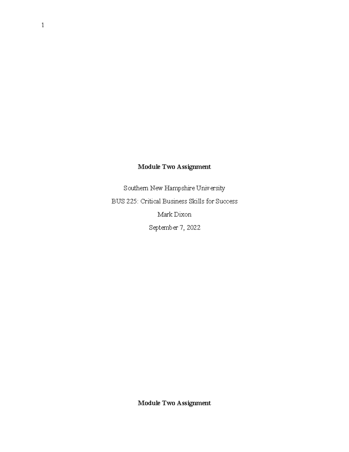 BUS 225 Module Two Assignment: Analyzing Employee Performance Data ...