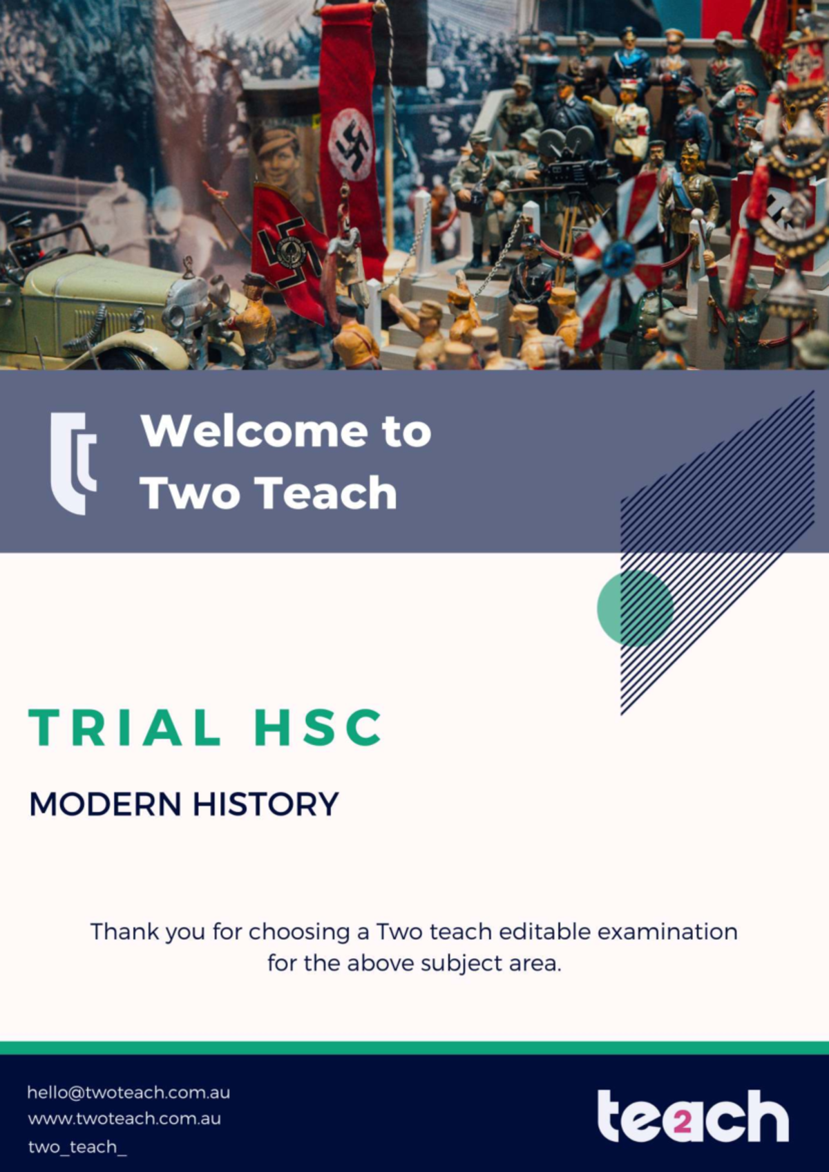 2022 Trial HSC Exam Paper: Modern History Insights and Questions - Studocu