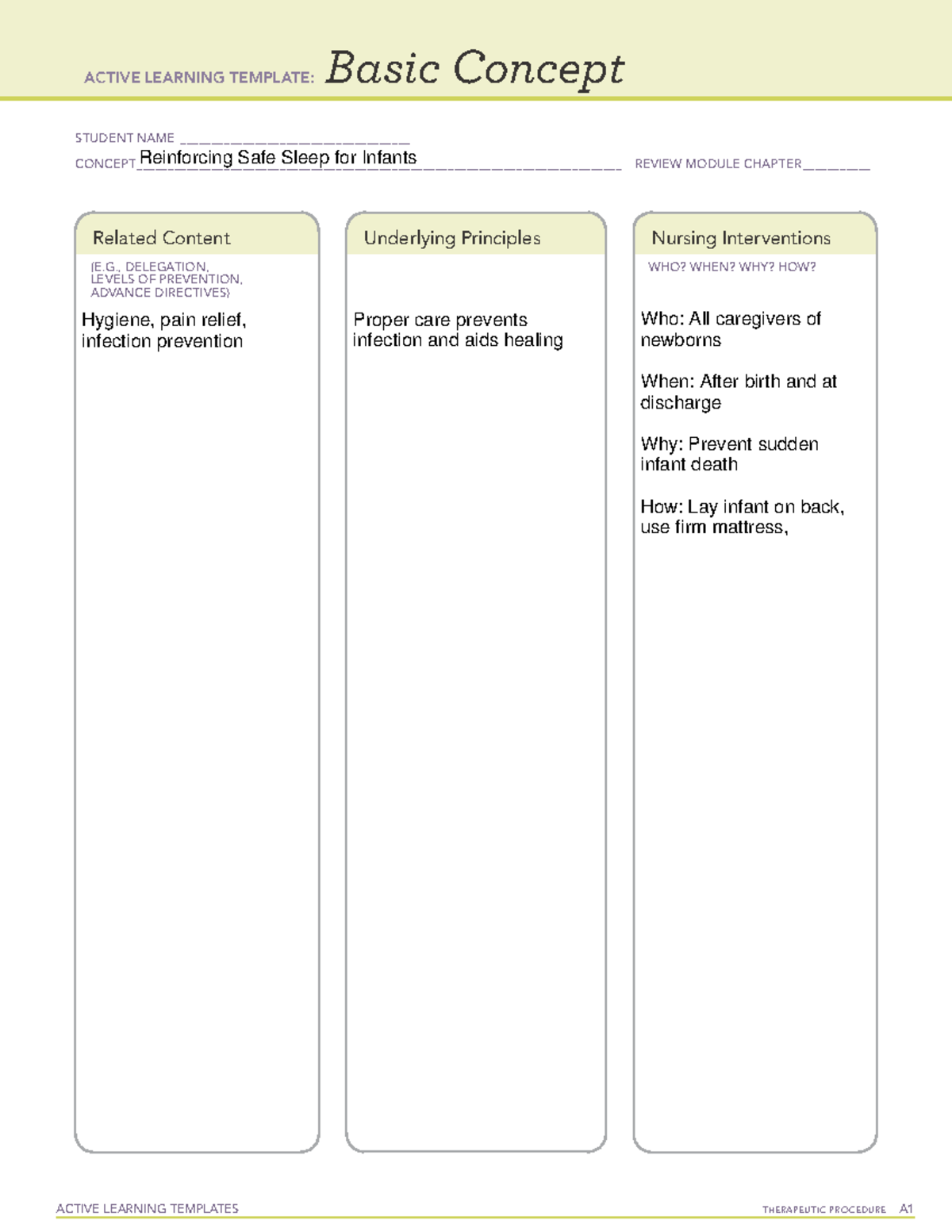 Active Learning Template Basic Concept - PN 200 - ACTIVE LEARNING ...