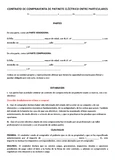 Contrato de Compraventa de Patinete Eléctrico entre Particulares