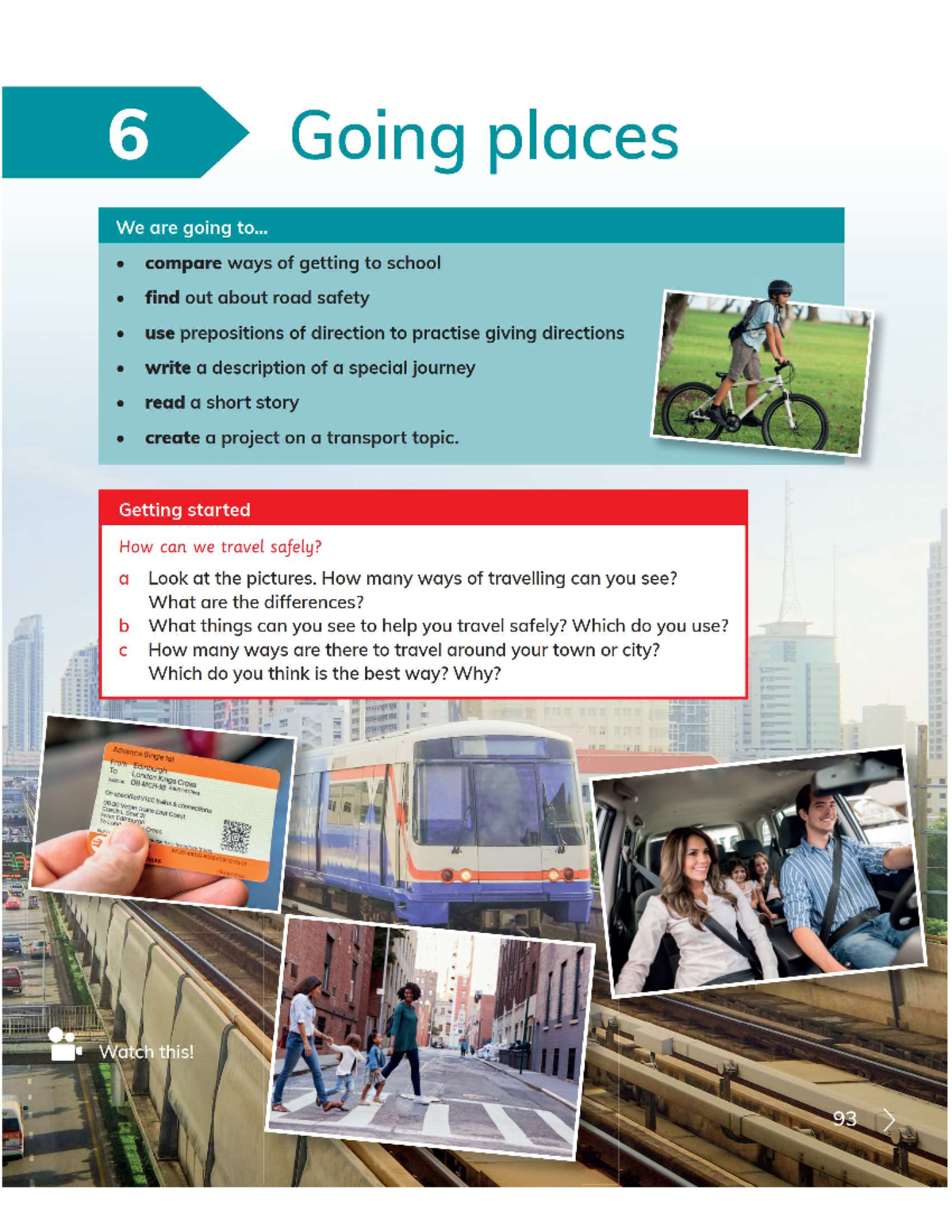 Unit 6 Going places - good - 6 Going places We are going to... compare ...