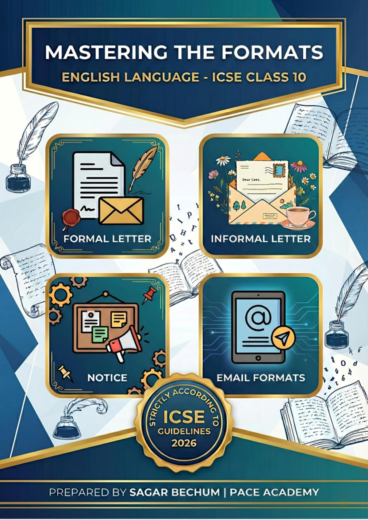 English Language Formats ICSE X: Letters, Notices & Catchy Titles - Studocu