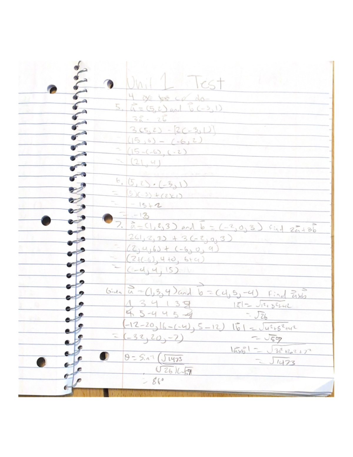 Unit 1 Math Test Compilation: Tests 4, 10, and 17 Overview - Studocu