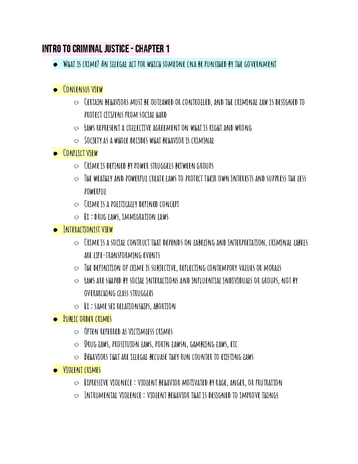 Criminal Justice System Overview: Key Concepts and Processes (CJ101 ...