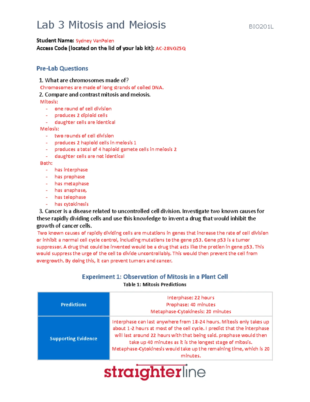 BIO201L+Lab+4+Upload+Document studocu - Student Name: Click here to ...