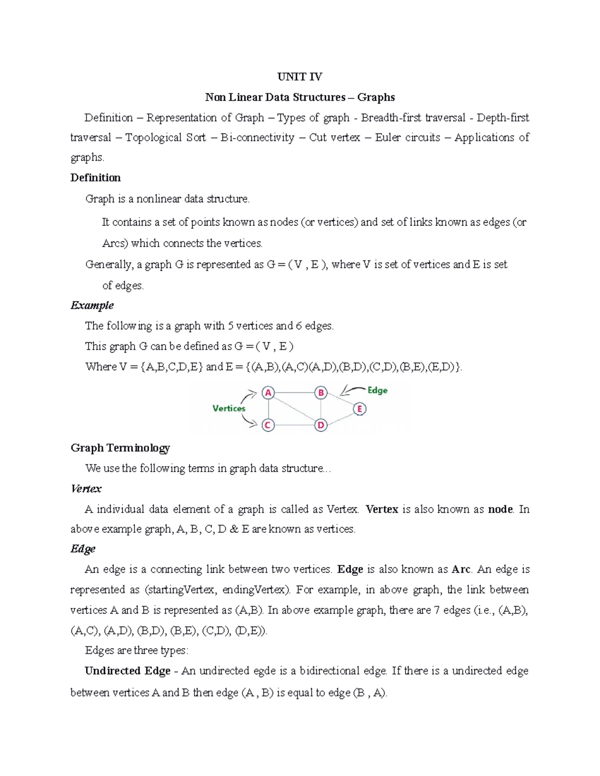 DATA STRUCTURES USING PYTHON (R20A0503) - II Year, I Sem Notes - Studocu