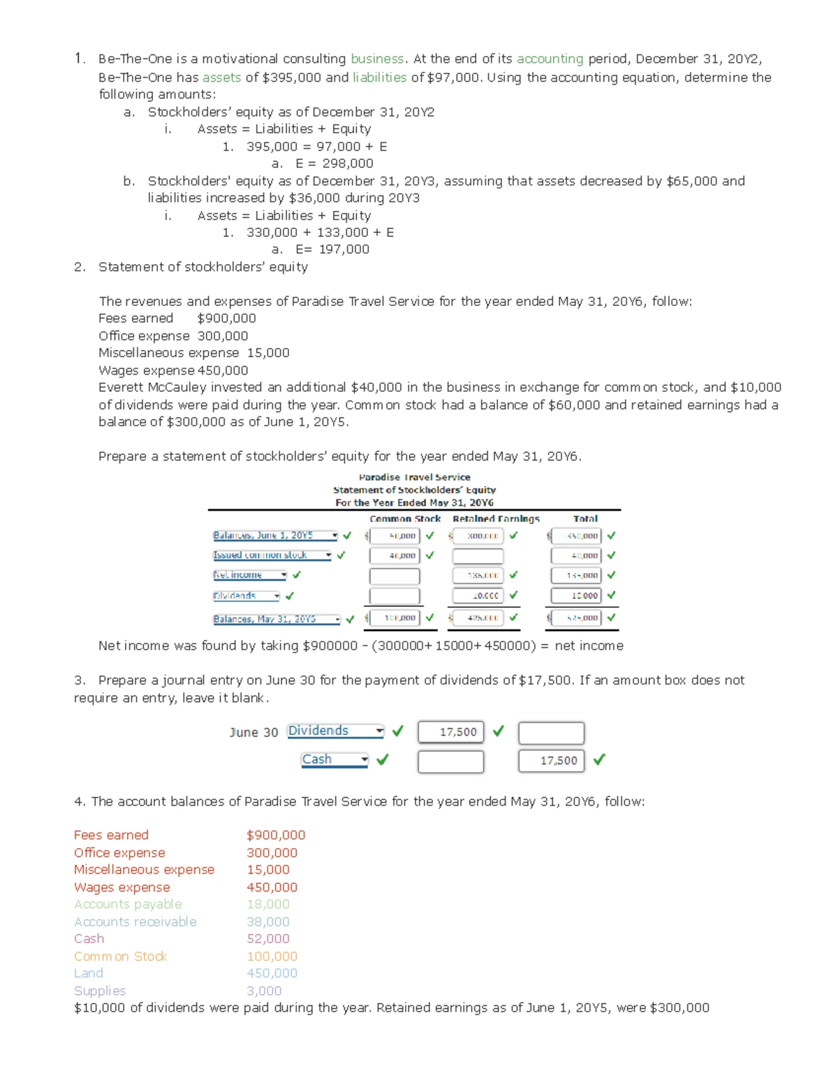 Module 2 Accounting Homework and Adjusting Entries Notes - Studocu
