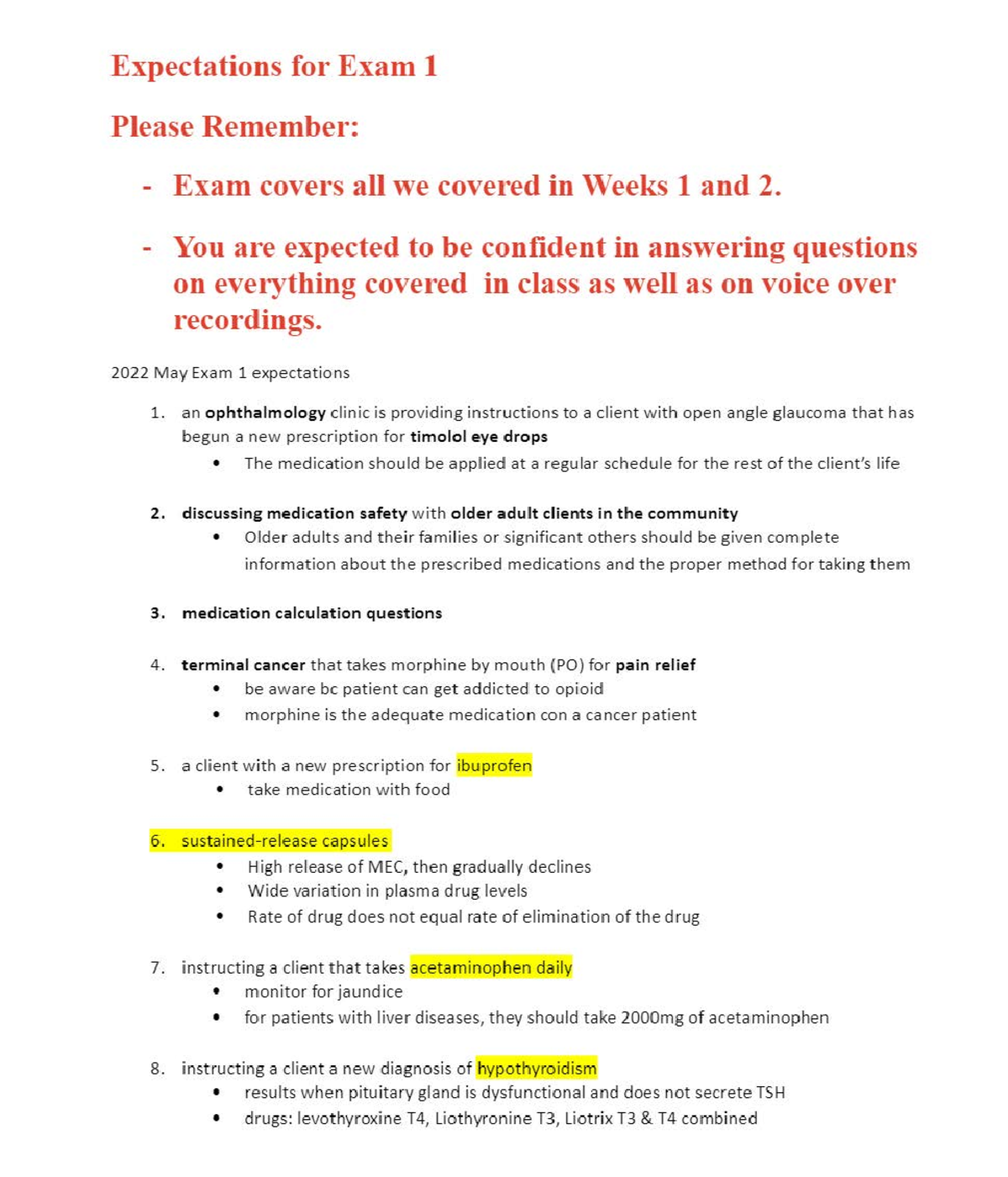 Pharm Study Guide: Key Concepts and Review Notes for Success - Studocu
