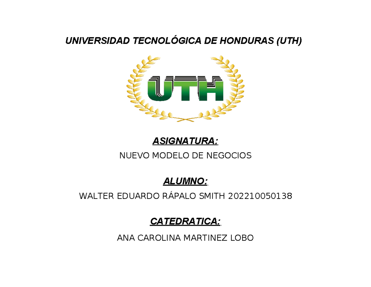 Tarea 8: Big Data y su Impacto en Negocios en Honduras - Document Preview