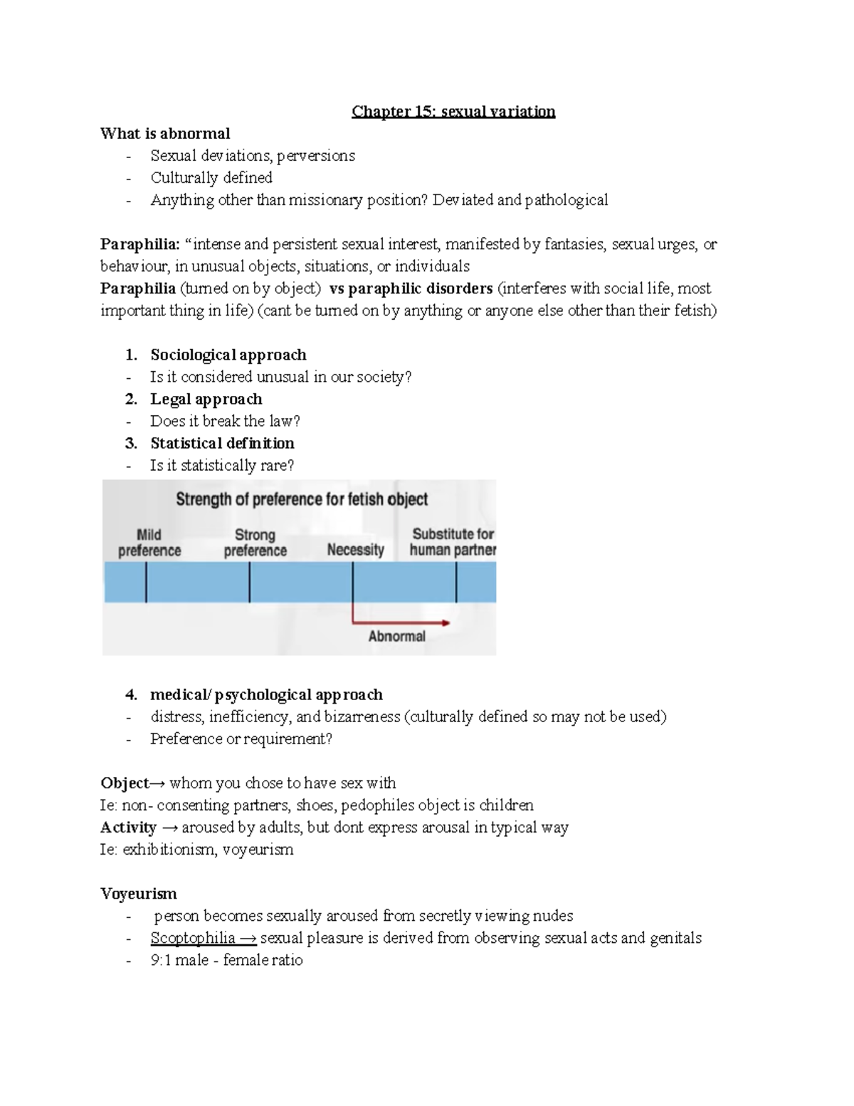 Chapter 15: Understanding Sexual Variation and Paraphilia Concepts ...