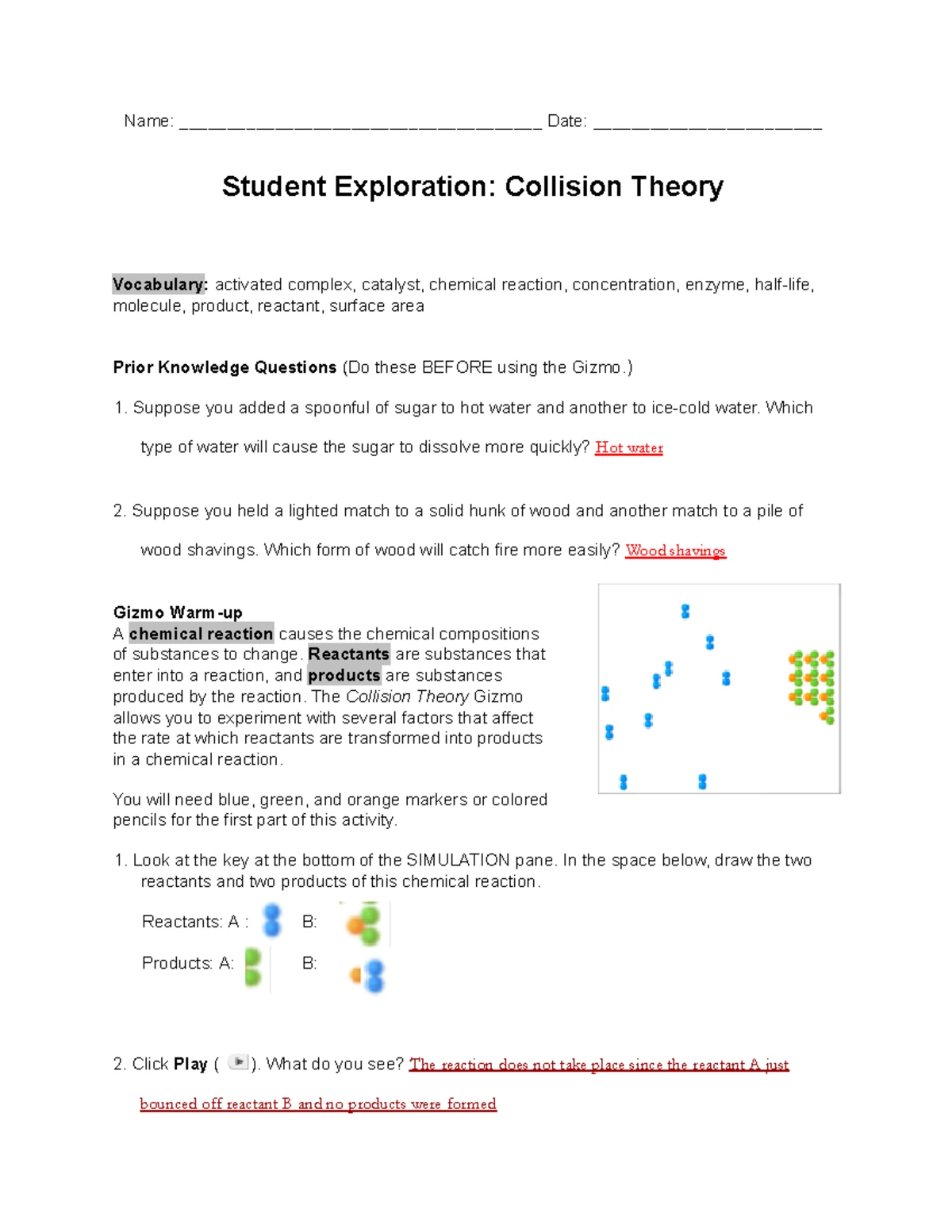 Chem1 exp7 - lab report - CHEM 1101 - Studocu