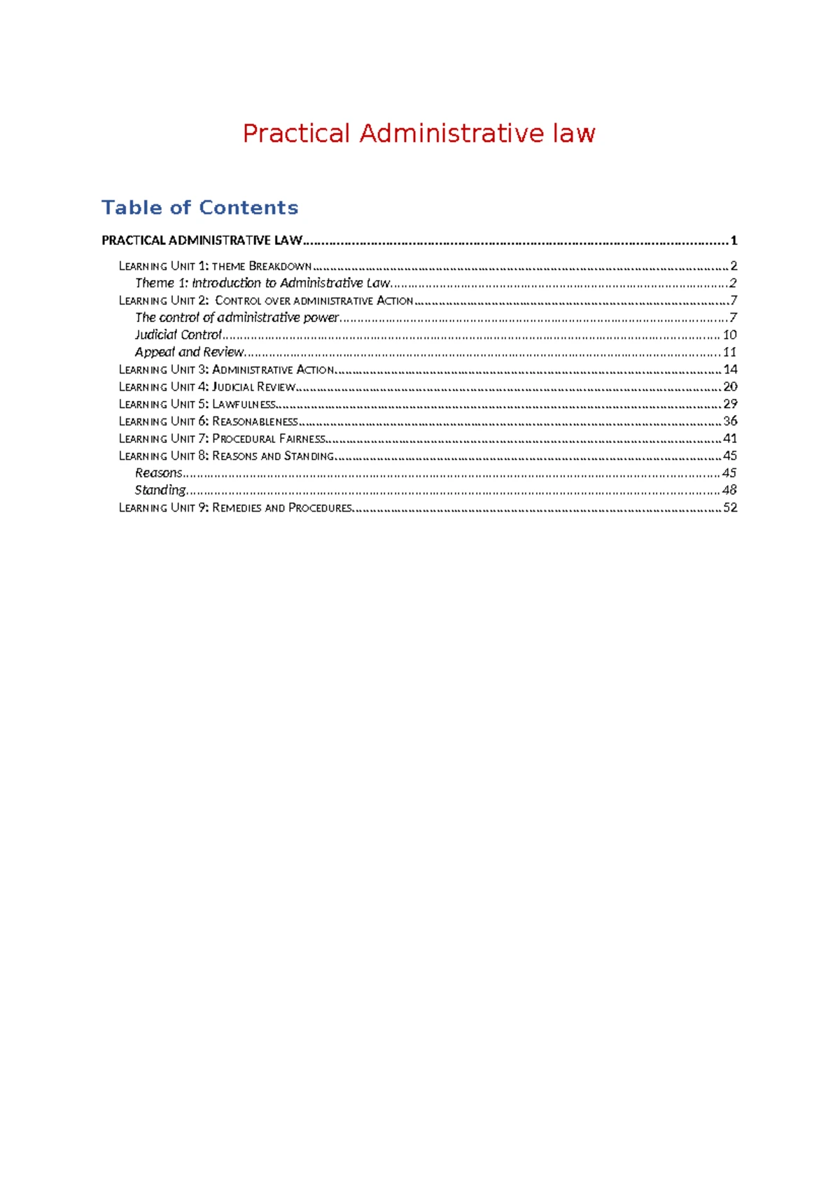 Admin Law: Key Concepts from Chapter 3 Summary - Admin Action Insights ...