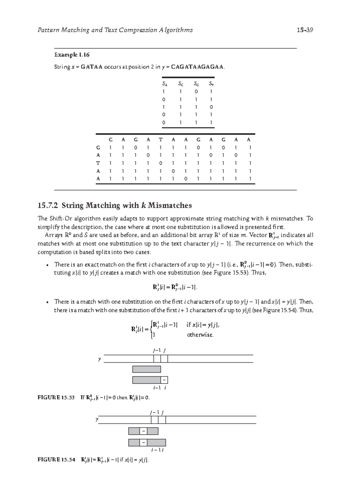 Computing handbook cse - Pattern Matching and Text Compression ...