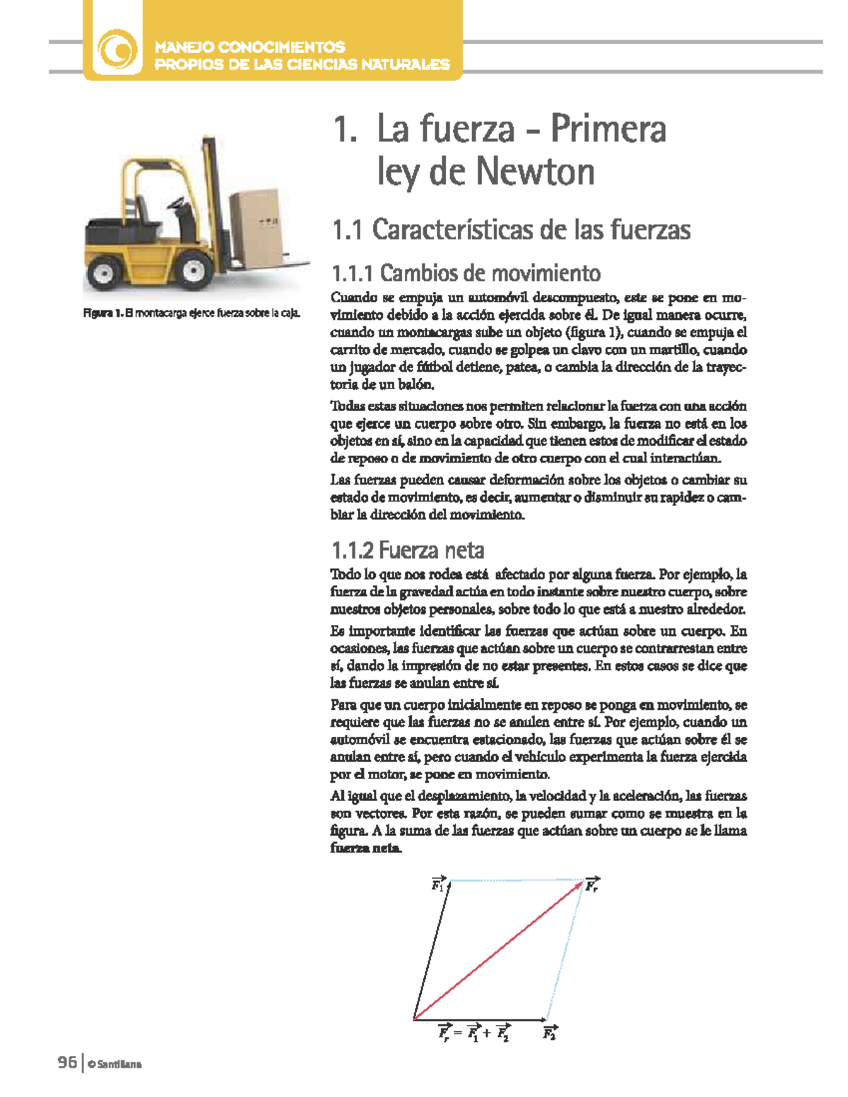 Fuerza y Movimiento: Ley de Newton y Deformaciones - IN101 - Studocu