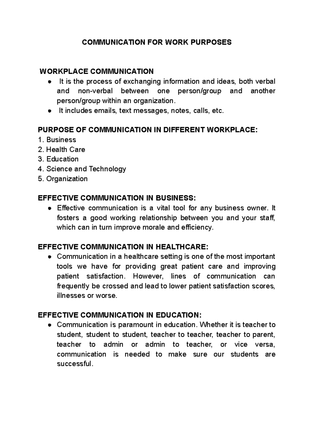 Effective Workplace Communication Strategies: A Comprehensive Guide ...