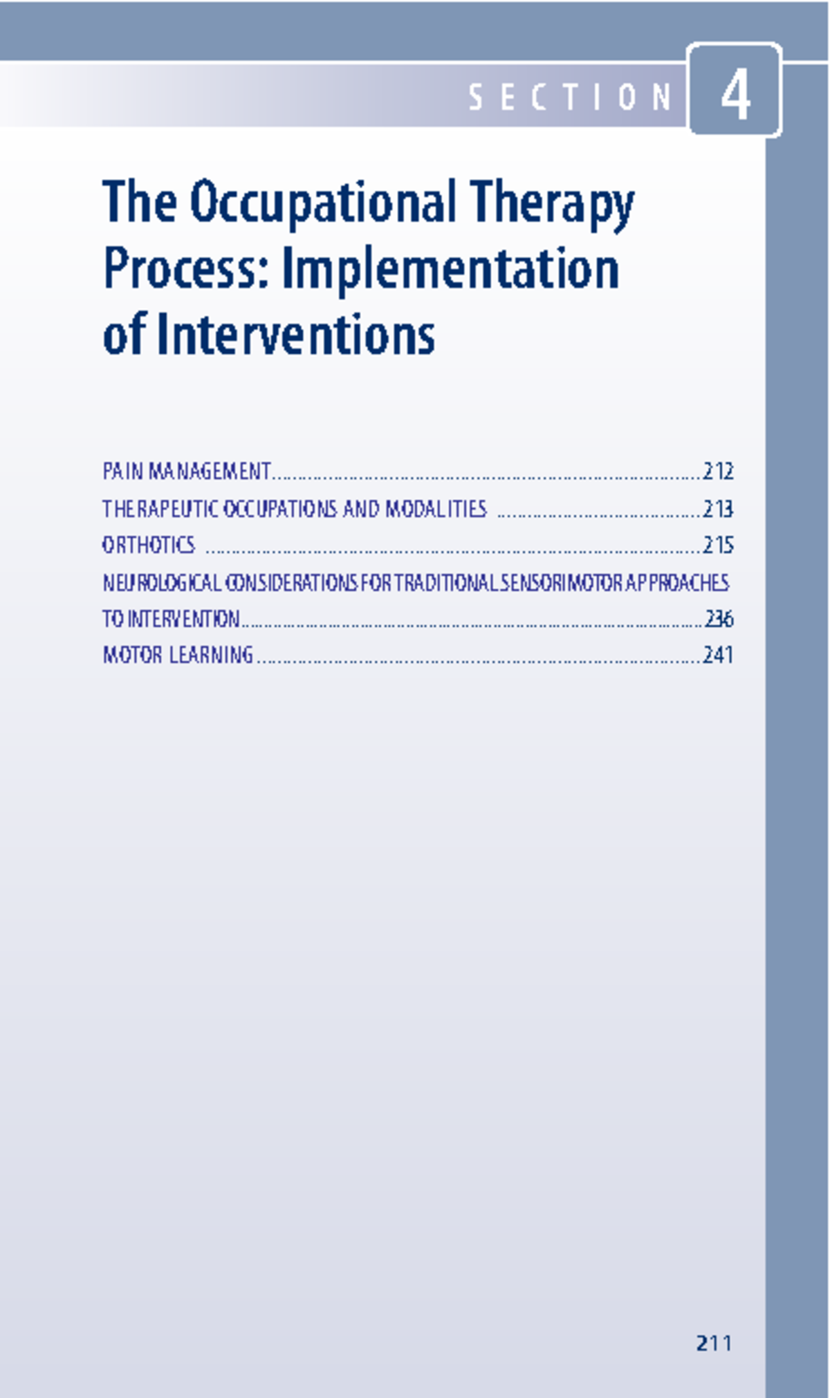 Occupational Therapy Process: Interventions & Pain Management (OT 101 ...