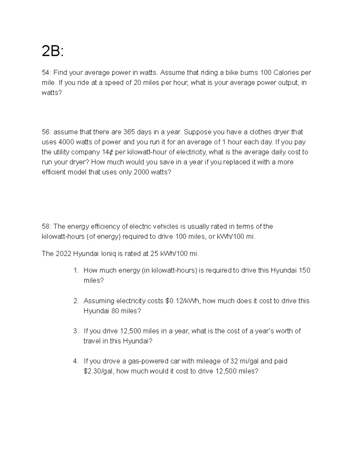 Math Final Practice Questions (Course Code: 2B) - Studocu