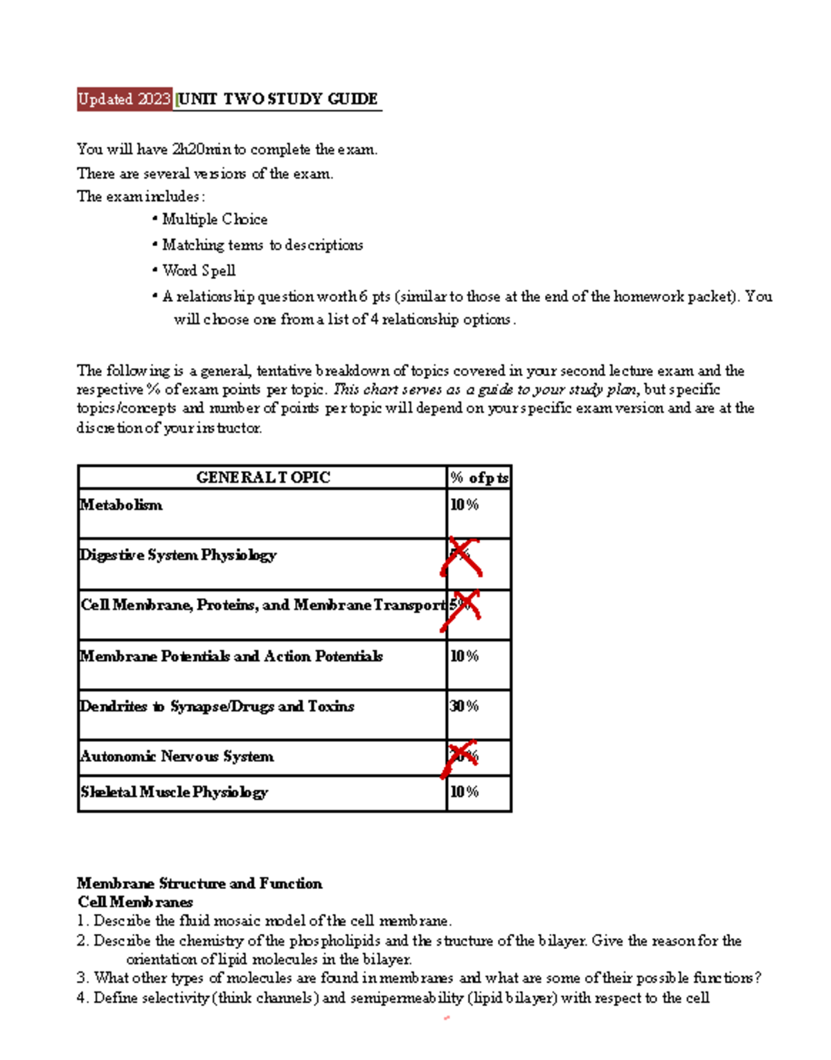 Lecture+exam+2+study+guide - Updated 2023 [UNIT TWO STUDY GUIDE You ...