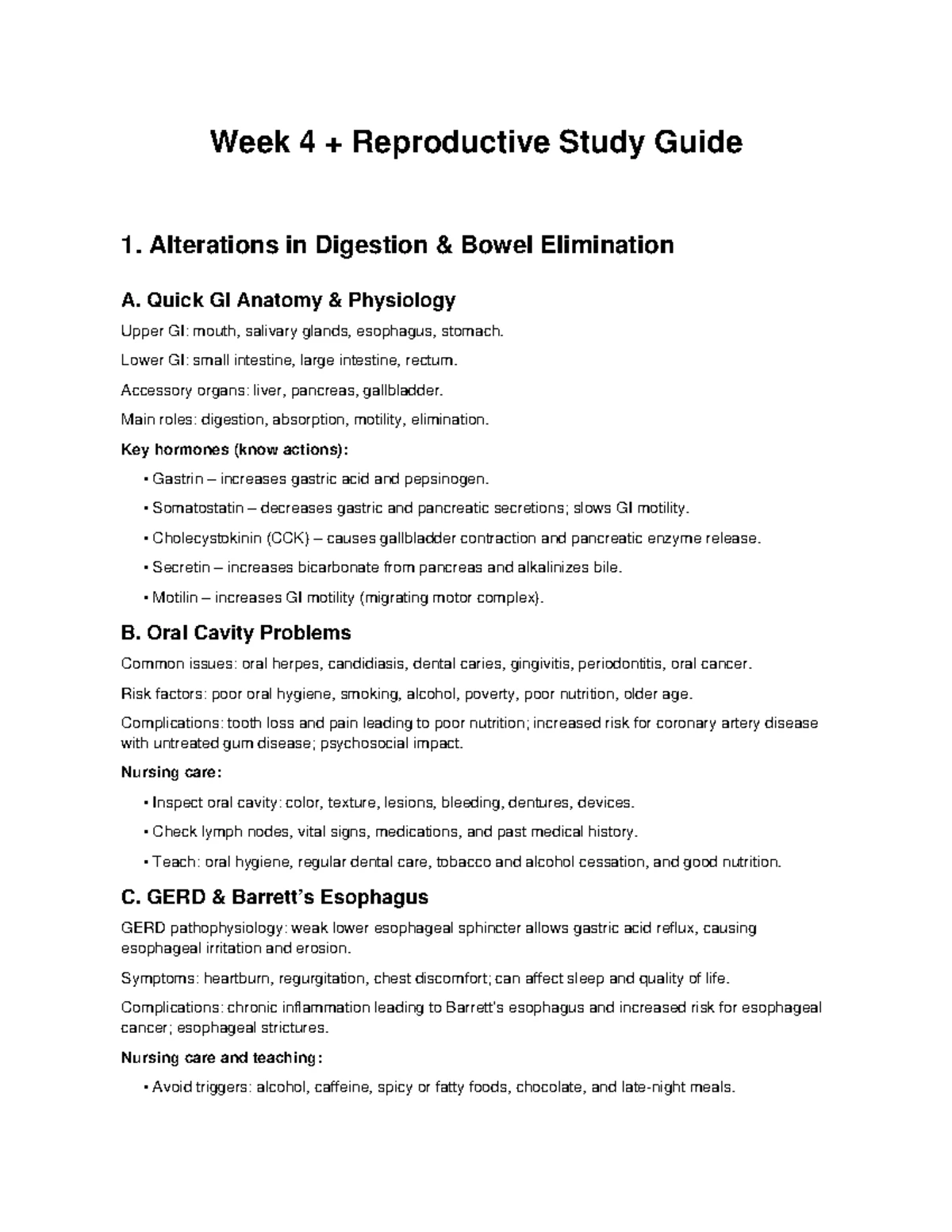 Mental Health 3 - Study Questions on Schizophrenia and Disorders