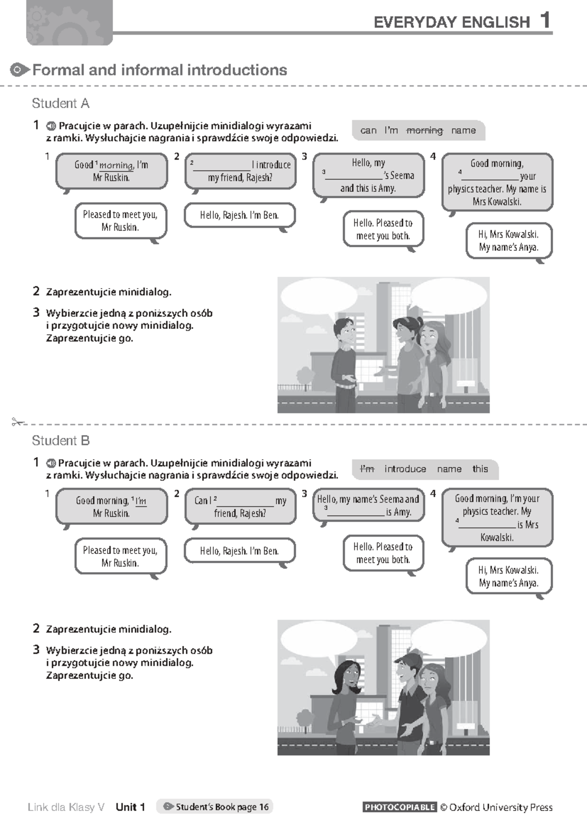 Link L5 U1 Everyday English: Formal & Informal Introductions - Studocu
