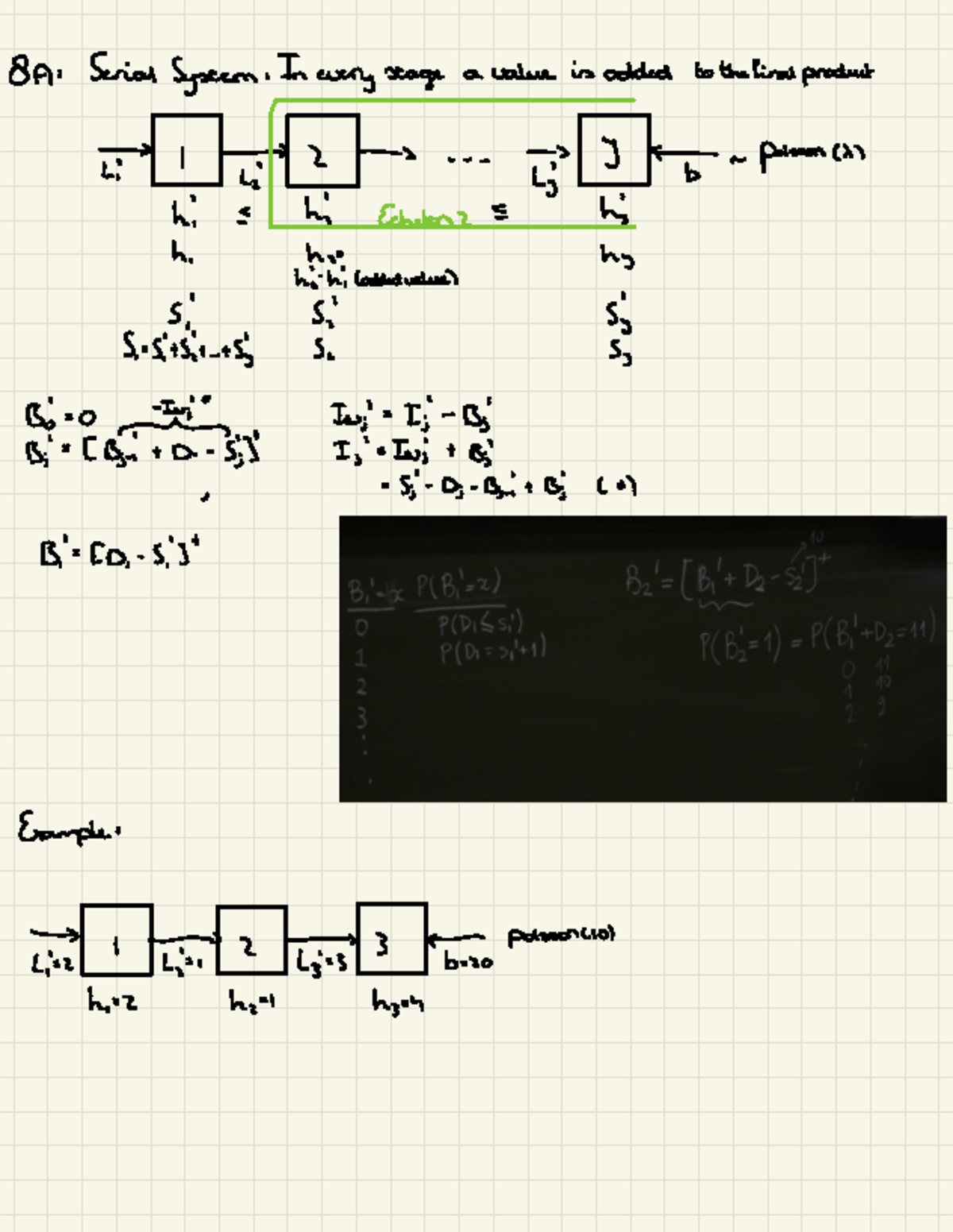 1CM100 Lecture Notes on Serial and Assembly Systems Analysis - Studeersnel