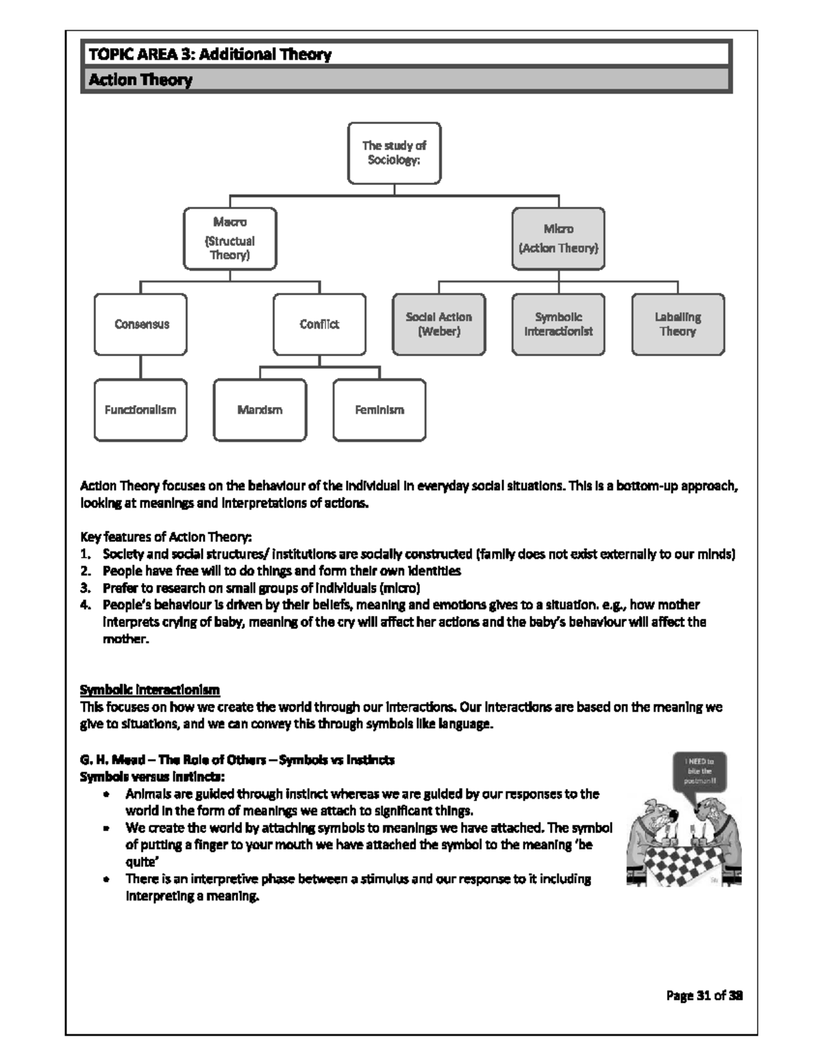 Sociology Action Theory Overview: Key Concepts & Theories (SOC101 ...