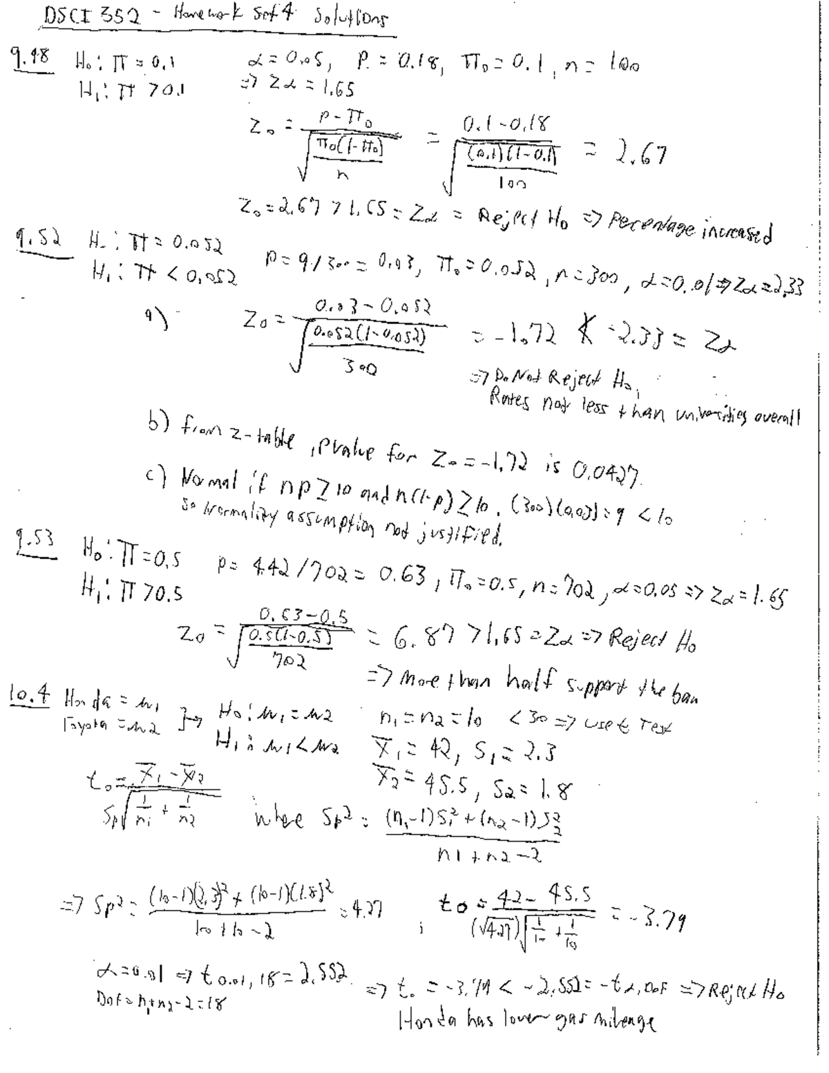 DSCI 352 Final Exam Study Guide: Key Concepts & Strategies - Studocu