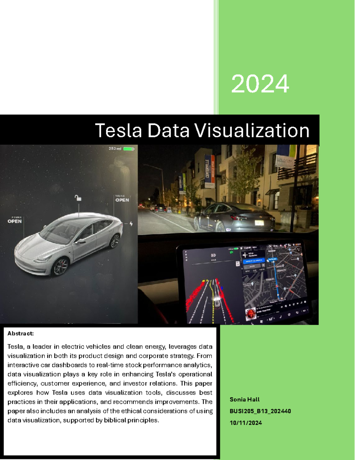 BUSI205_B13_ Lecture Notes: Data Visualization in Tesla's Strategy ...