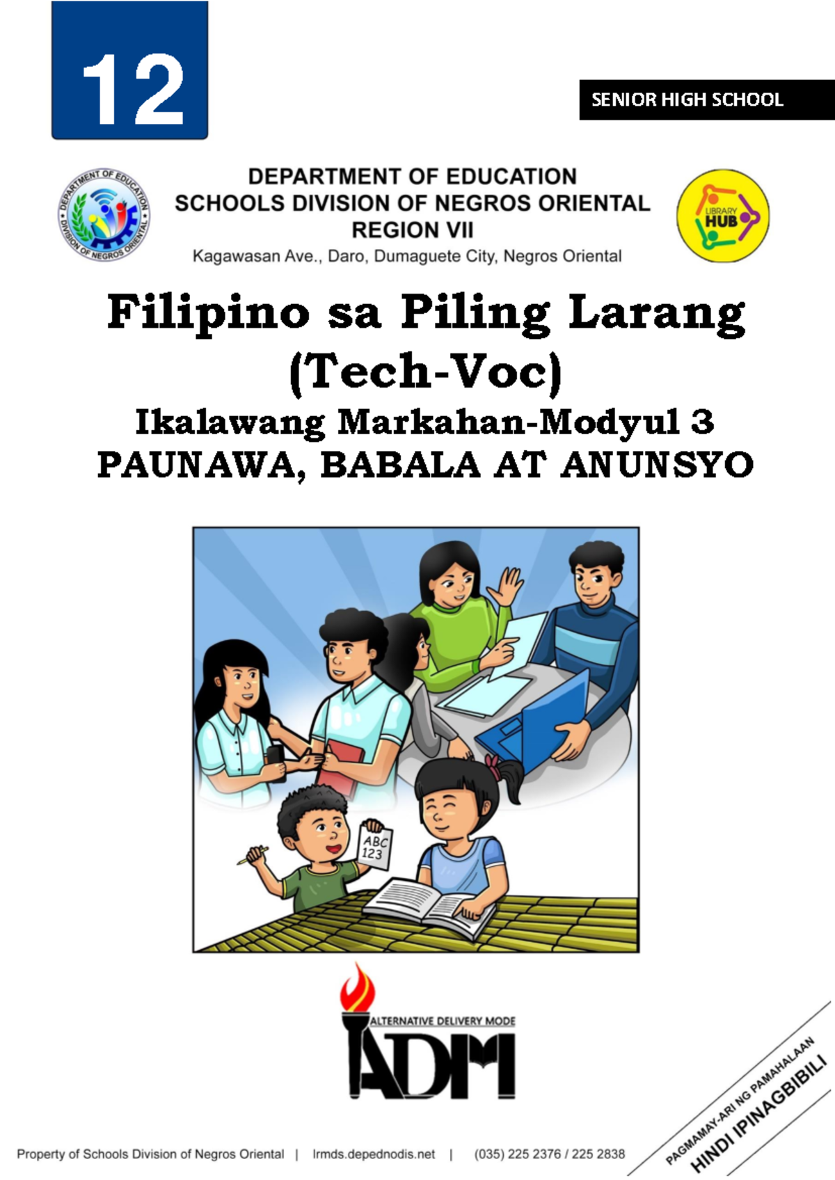 Piling Larang Tech Voc Q2 Module-3 final - Filipino sa piling larang ...