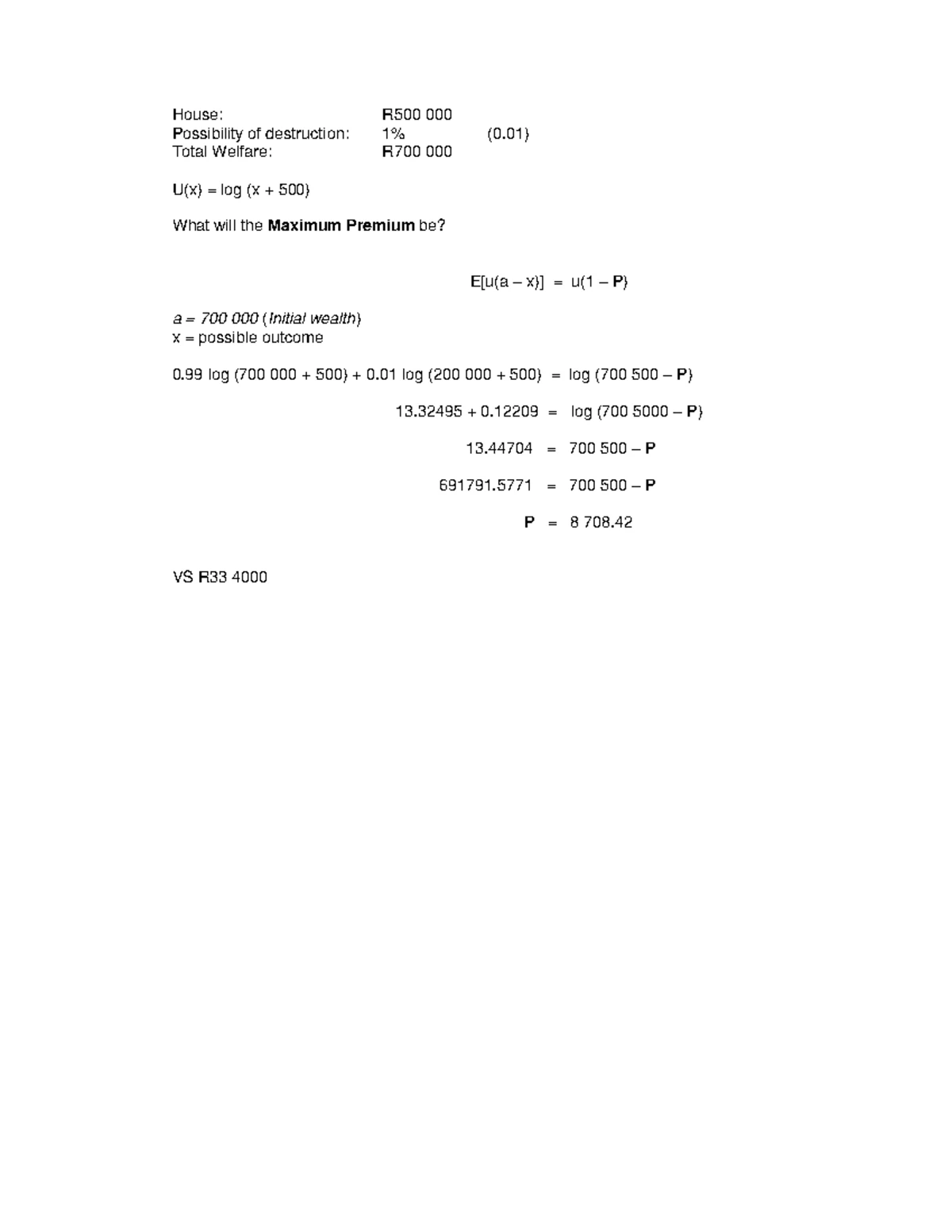 EKN 6 - lecture notes - CHAPTER 06 STOCHASTIC DOMINANCE, UTILITY AND ...