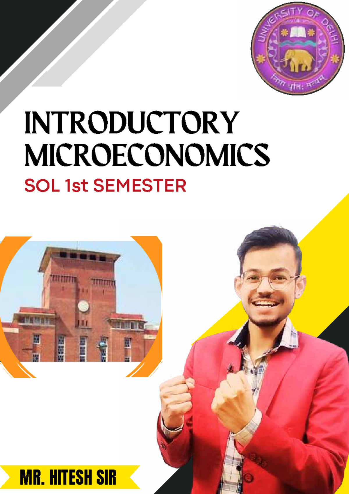 INTRODUCTORY MICROECONOMICS 1st SEMESTER LESSON 4: DEMAND & SUPPLY ...