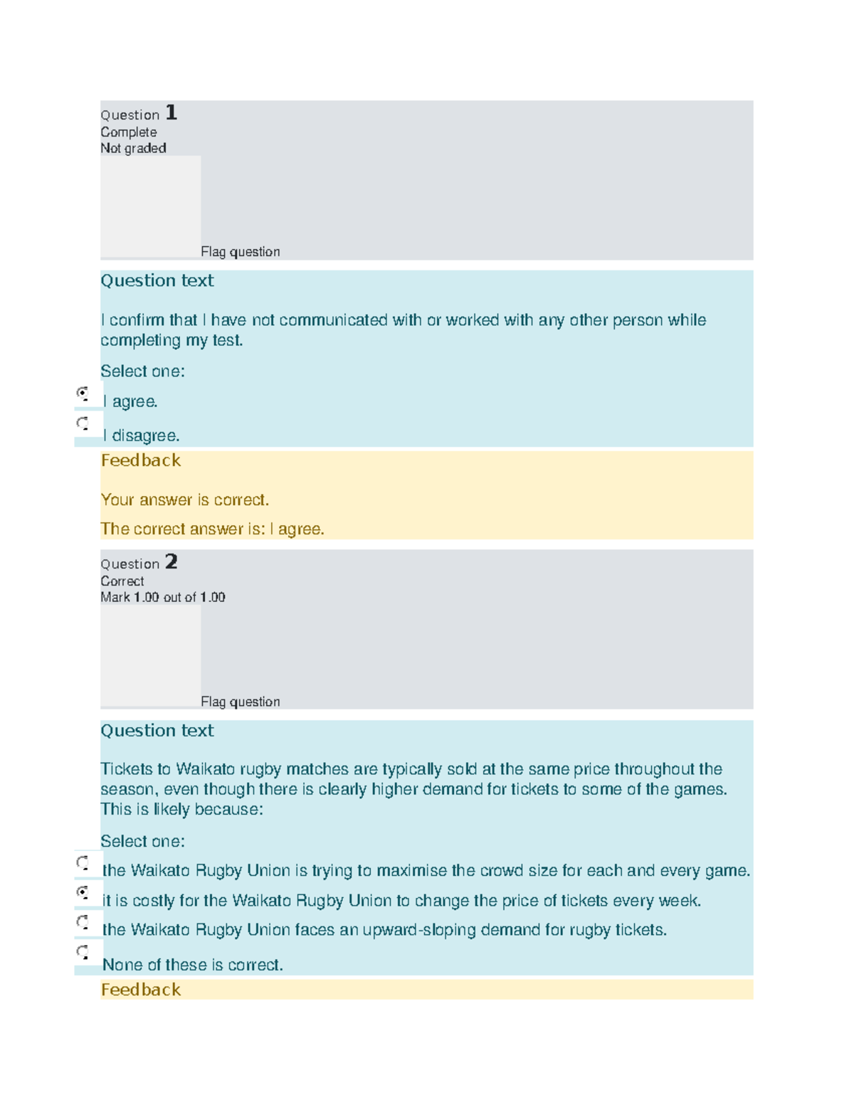 Test 2 Multiple Choice Questions - Macroeconomics (ECO201) - Studocu