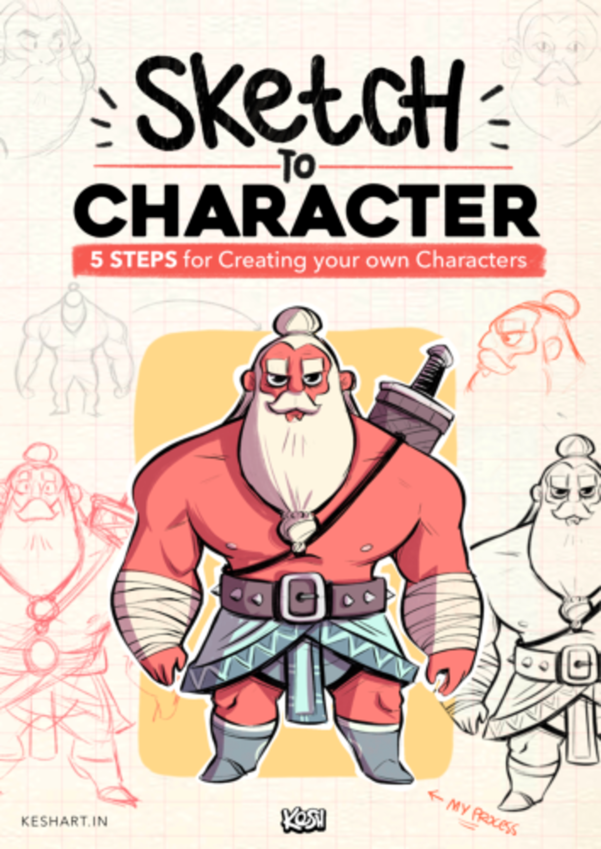 Sketch to Character - 5 Step Process to Design your Characters - SketcH ...