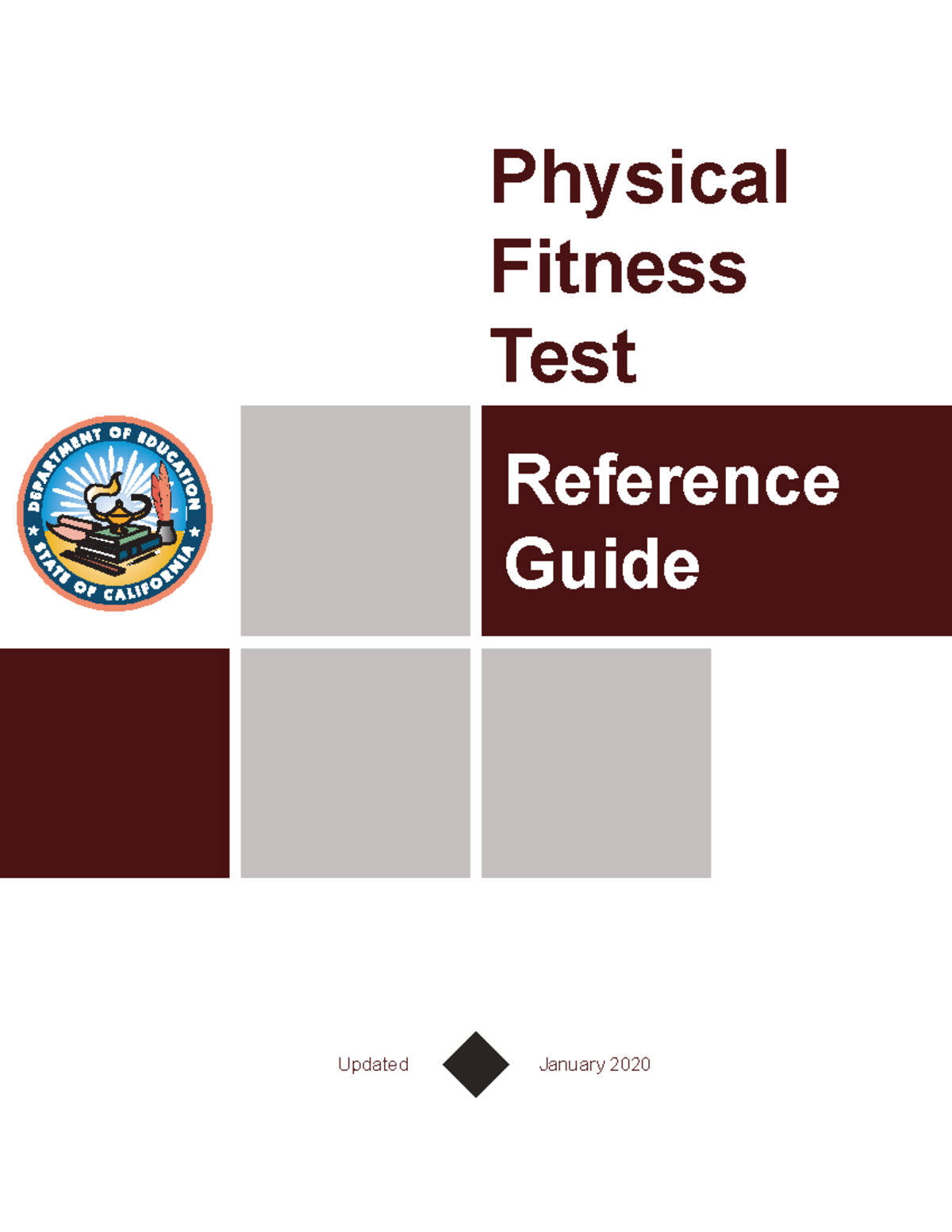 California Physical Fitness Test (PFT) Reference Guide - Updated Jan ...