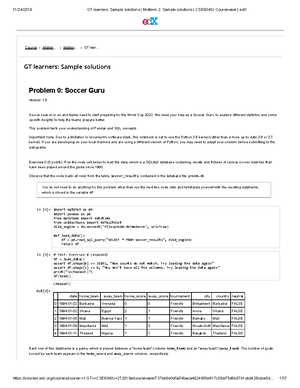 Midterm 2 Solution - - Studocu