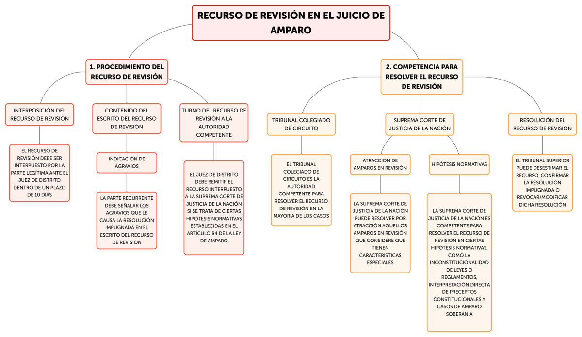 Recurso de Revisión en el Juicio de Amparo: Procedimiento y Competencia ...
