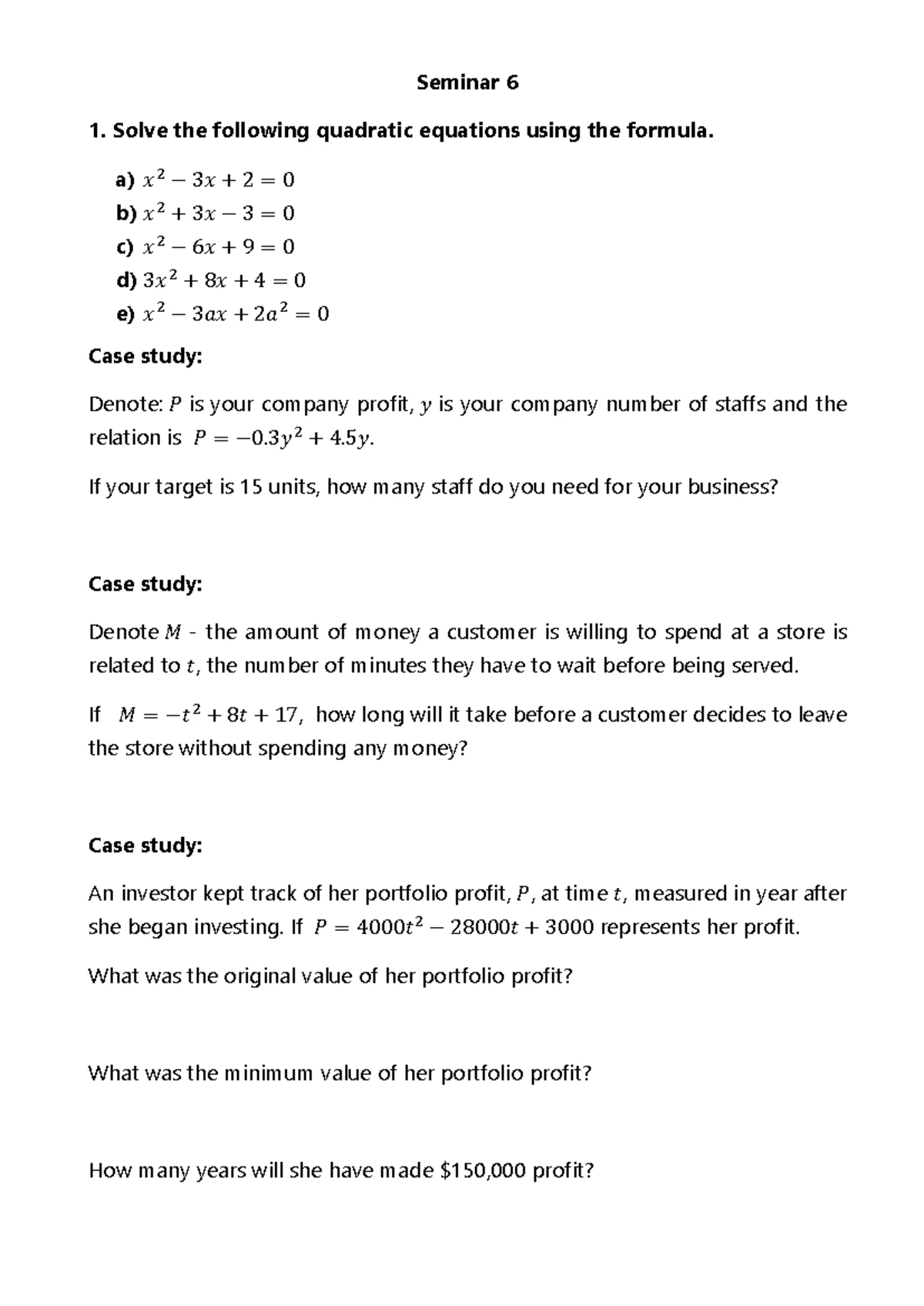Eviews Regression Analysis & CAPM Exercises - ECON 101 Final Exam - Studocu