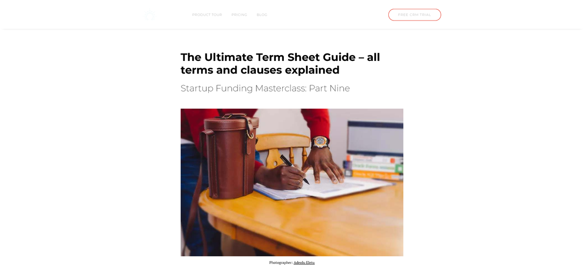 25410 W07 H21 Ultimate Term Sheet Guide: Key Terms & Clauses Explained ...