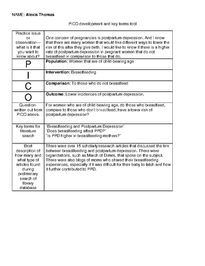 Submission 2 of D219 Evidence Based Practice Research paper - Evidence ...