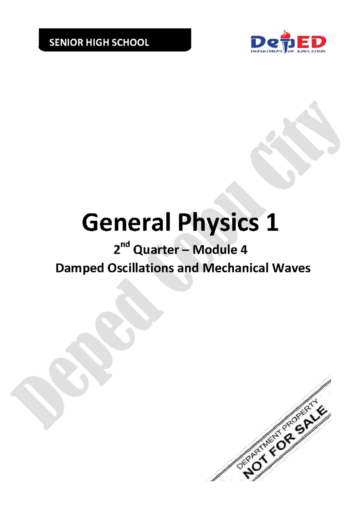 PHY2-11 12-Q3-02-PT-FD - General Physics 2 Science, Technology ...