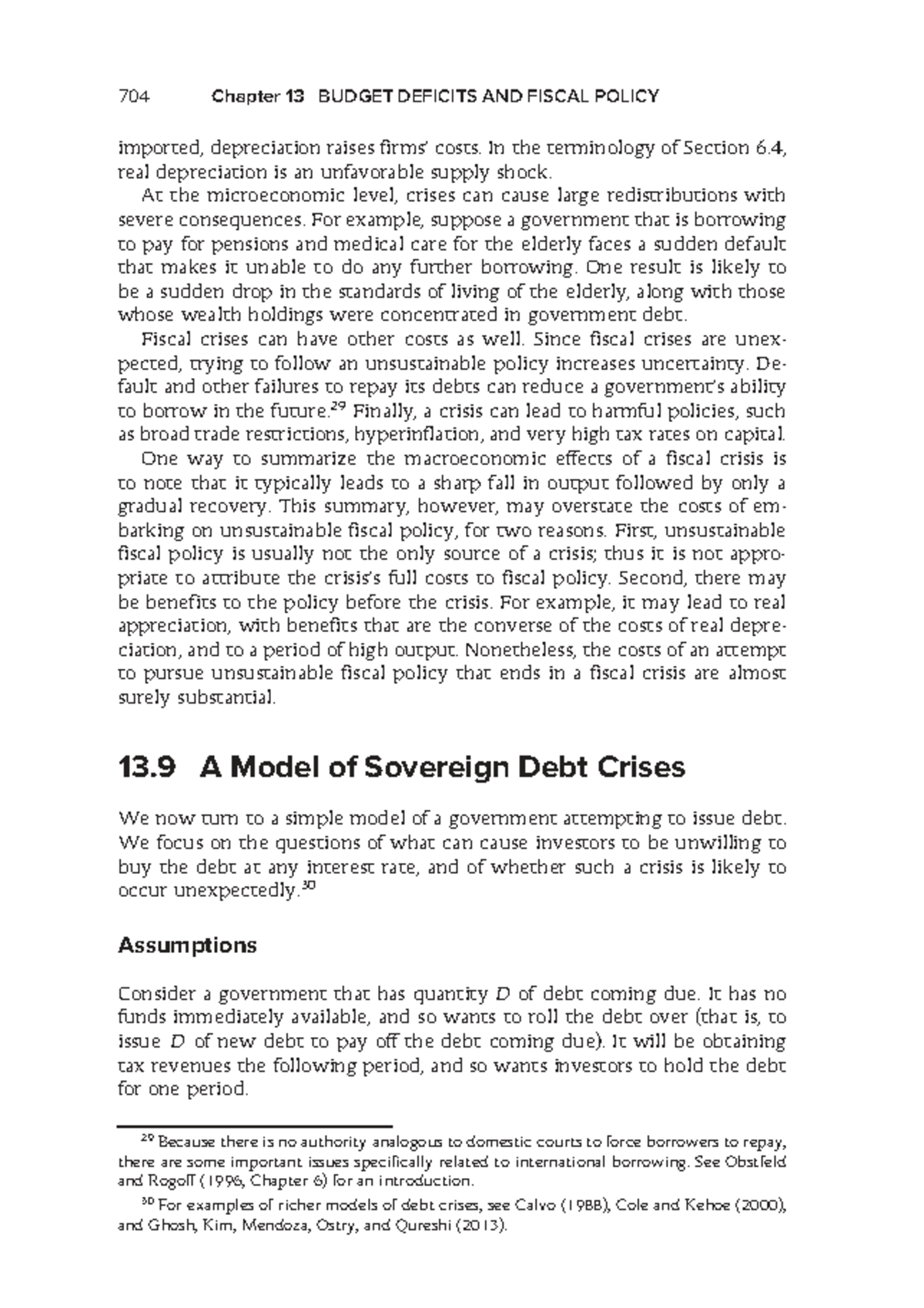704 Chapter 13: Budget Deficits & Fiscal Policy Analysis - Studocu