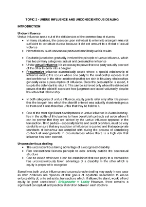 MLL405 Lecture Notes on Equity: Concepts, Principles, and Maxims