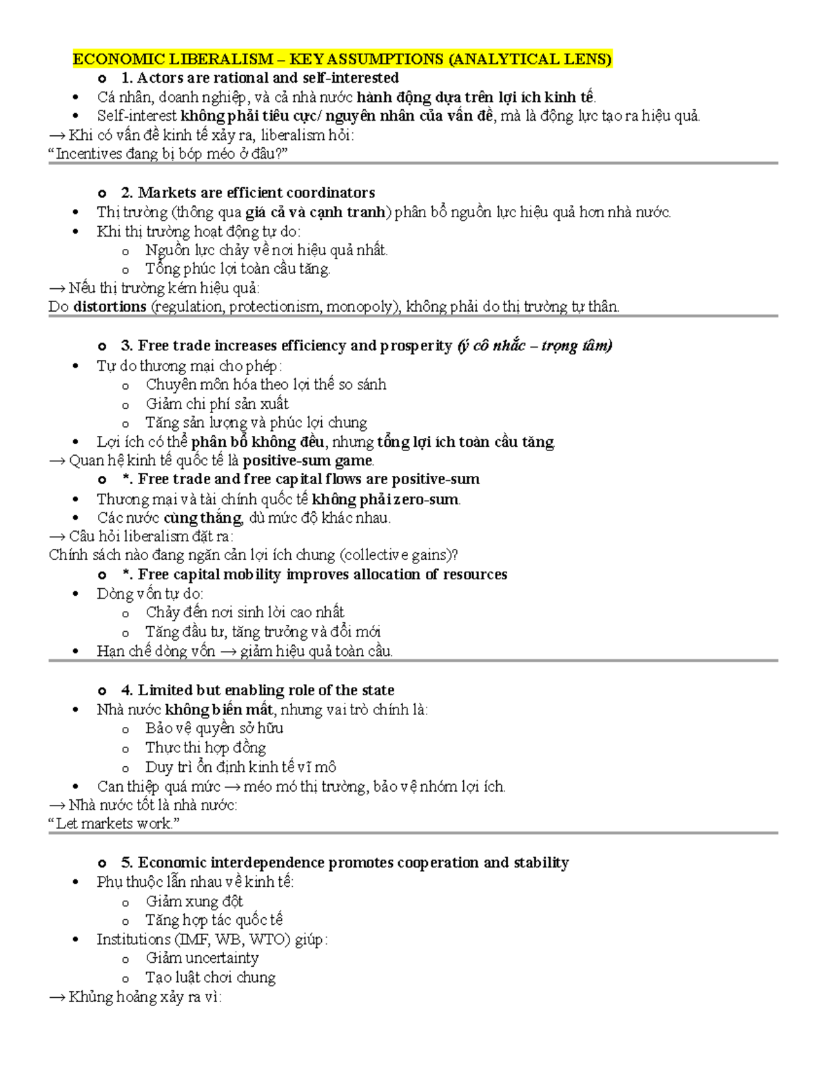 ECON 101: Midterm Review - Economic Theories & Global Trade Insights ...