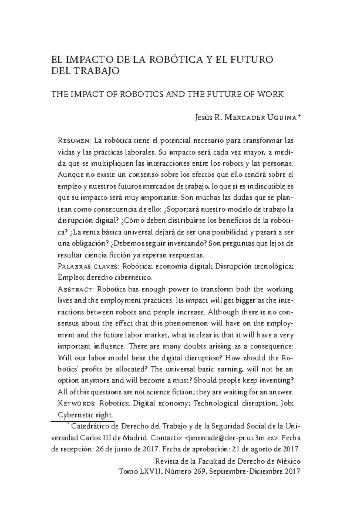 El impacto de la robótica en el futuro laboral y sus retos sociales ...
