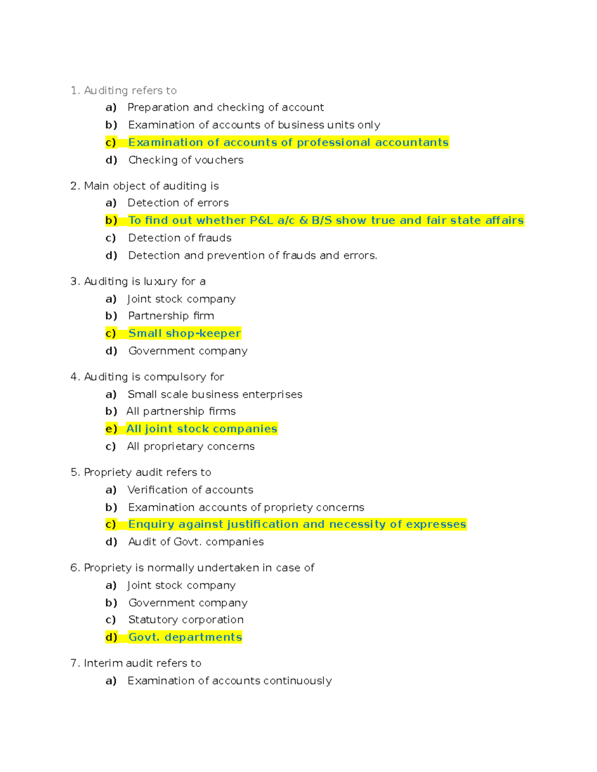Auditing-BBA-605 - Comprehensive Lecture Notes on Audit Principles ...
