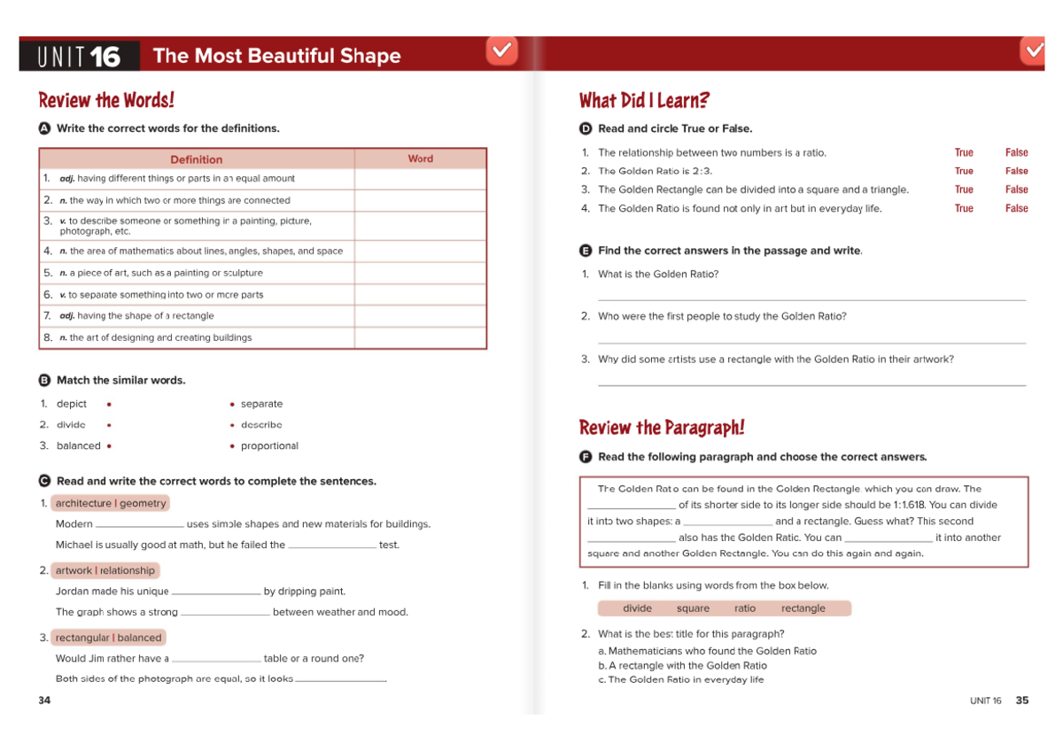 240-1 wb Cont: Unit 16 Review on Golden Ratio and Earthquake Safety ...