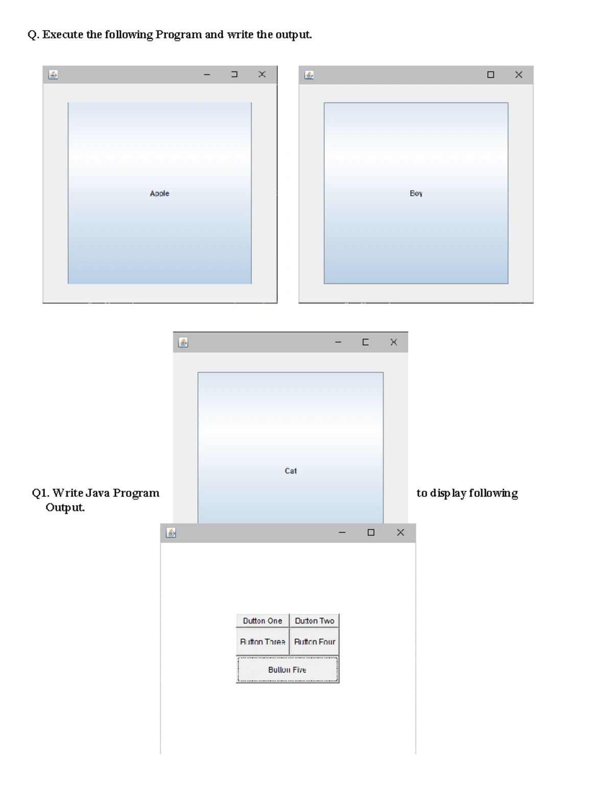 CS101: Practical No. 5 - Java Color Menu Program Implementation - Studocu